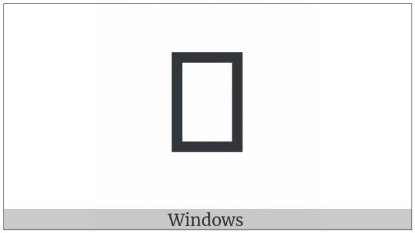 Telugu Letter Oo on various operating systems