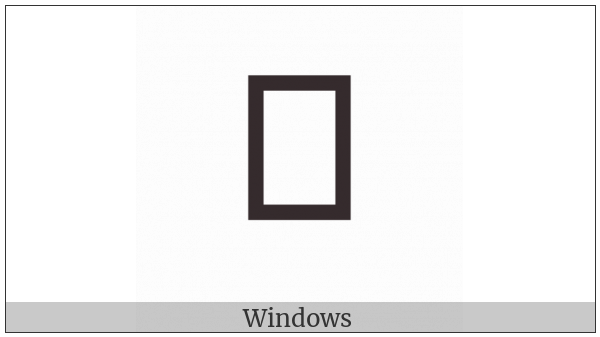 Telugu Letter Tsa on various operating systems