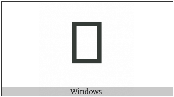 Malayalam Letter Au on various operating systems