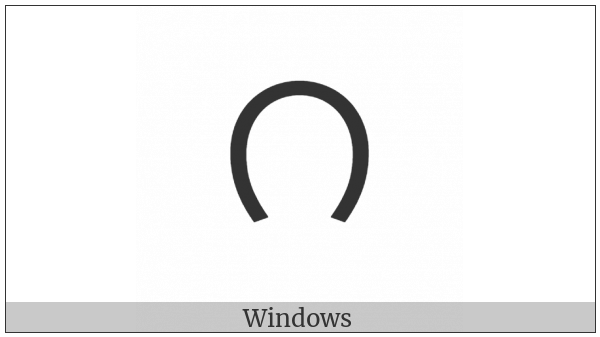 Malayalam Letter Rra on various operating systems
