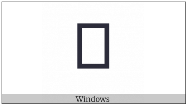 Malayalam Vowel Sign O on various operating systems
