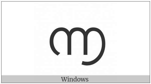 Malayalam Digit Six on various operating systems