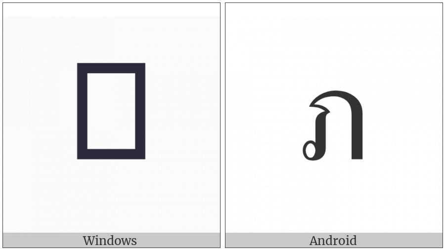 Thai Character Pho Samphao on various operating systems