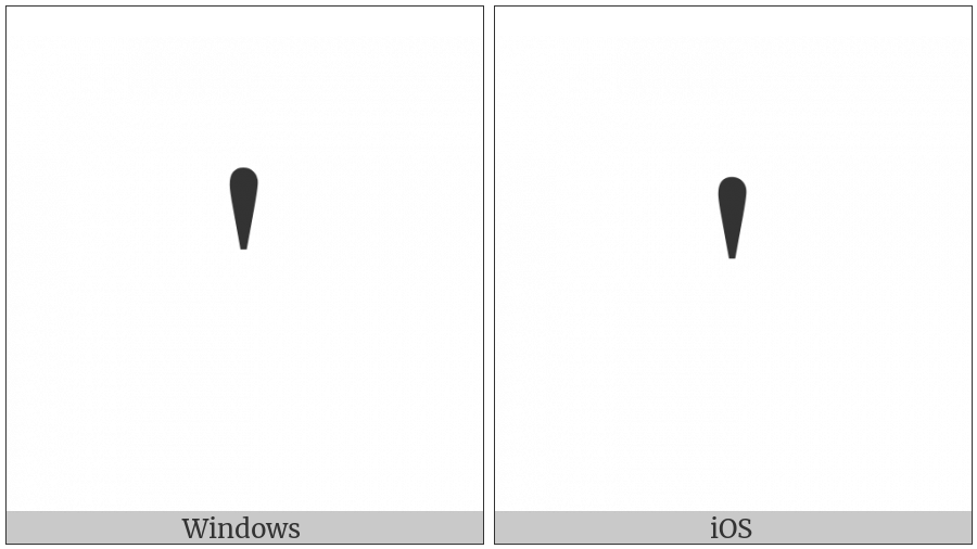 Apostrophe on various operating systems