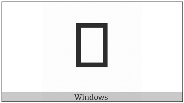 Tibetan Letter Ca on various operating systems