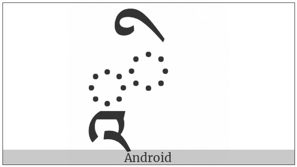 Tibetan Vowel Sign Ii on various operating systems