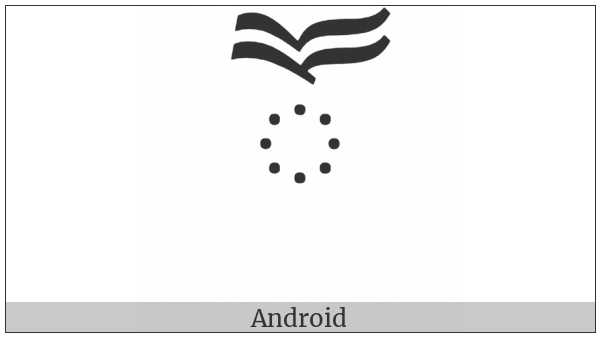Tibetan Vowel Sign Oo on various operating systems