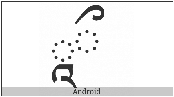 Tibetan Vowel Sign Reversed Ii on various operating systems