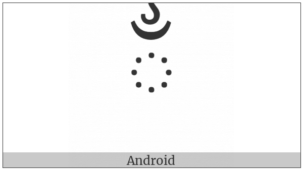 Tibetan Sign Nyi Zla Naa Da on various operating systems
