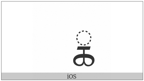 Tibetan Subjoined Letter Cha on various operating systems