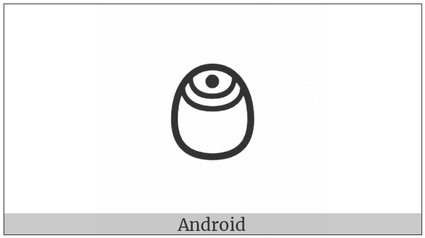 Tibetan Symbol Nor Bu on various operating systems