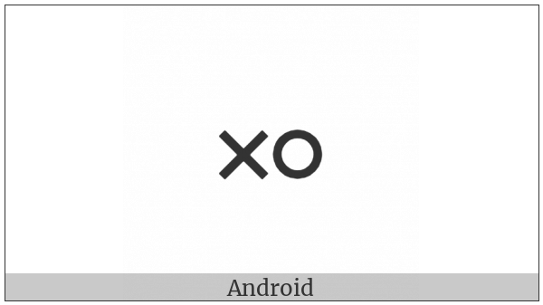 Tibetan Sign Rdel Nag Rdel Dkar on various operating systems