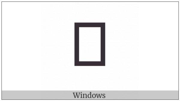 Yi Syllable Put on various operating systems