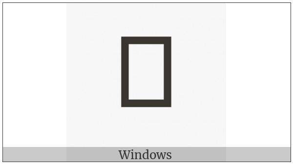 Yi Syllable Vit on various operating systems