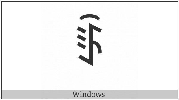 Yi Syllable Kox on various operating systems