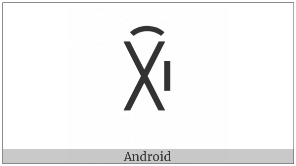 Yi Syllable Cyx on various operating systems