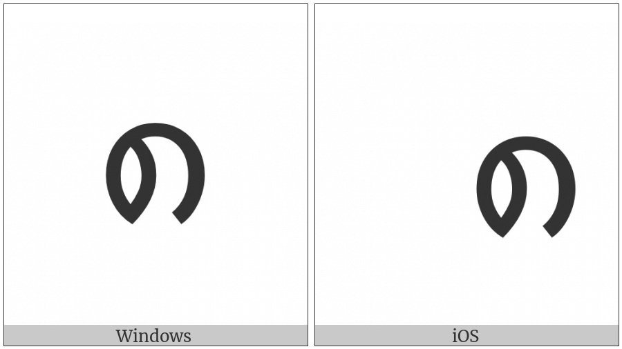 Myanmar Digit Eight on various operating systems