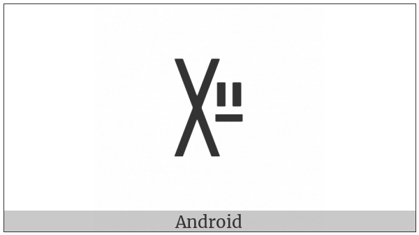 Yi Syllable Zzap on various operating systems