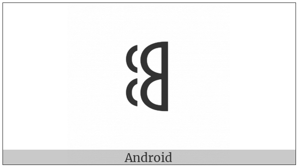 Yi Syllable Nzyt on various operating systems