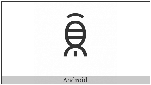 Yi Syllable Six on various operating systems