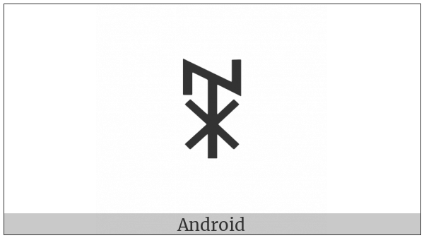 Yi Syllable Shuop on various operating systems
