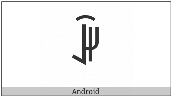 Yi Syllable Shux on various operating systems