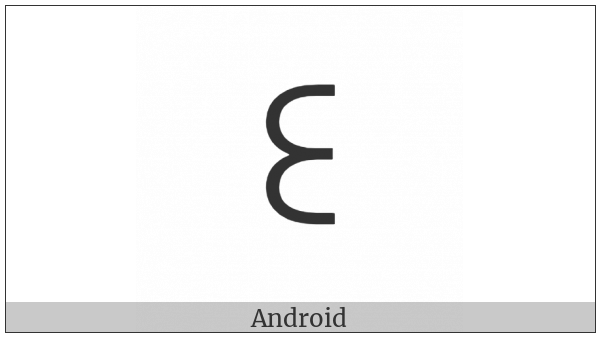 Yi Syllable Shy on various operating systems
