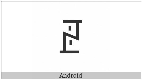 Yi Syllable Jip on various operating systems