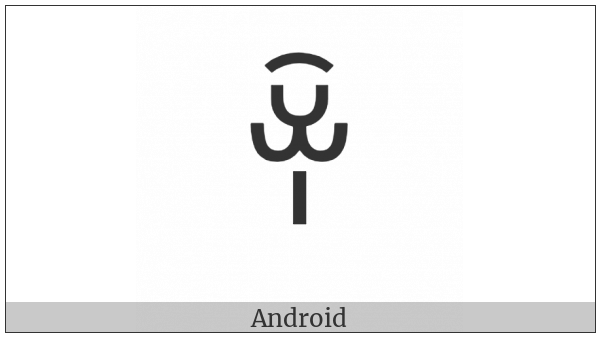 Yi Syllable Juox on various operating systems