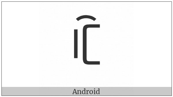 Yi Syllable Jyx on various operating systems
