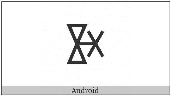 Yi Syllable Qiet on various operating systems