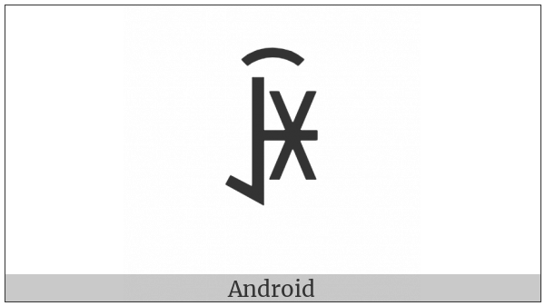 Yi Syllable Qiex on various operating systems