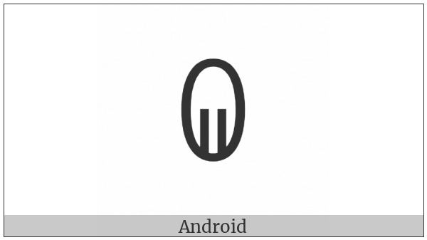Yi Syllable Qur on various operating systems