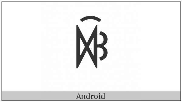 Yi Syllable Njox on various operating systems