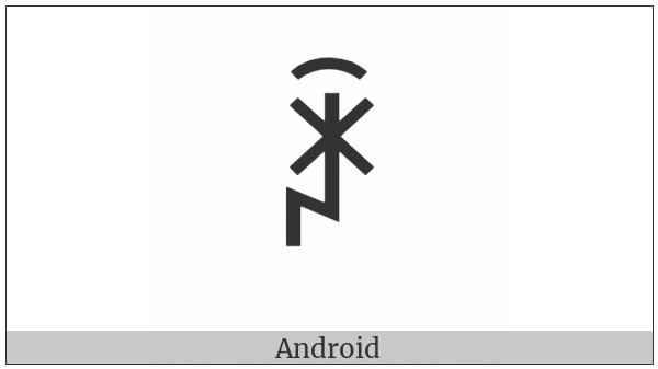 Yi Syllable Njyx on various operating systems