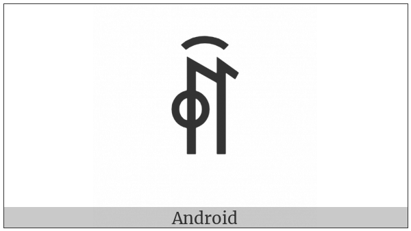 Yi Syllable Xox on various operating systems