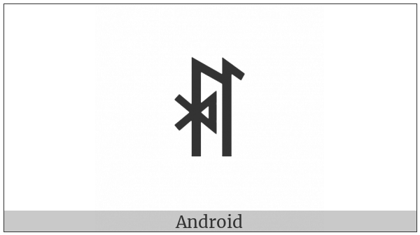 Yi Syllable Xop on various operating systems