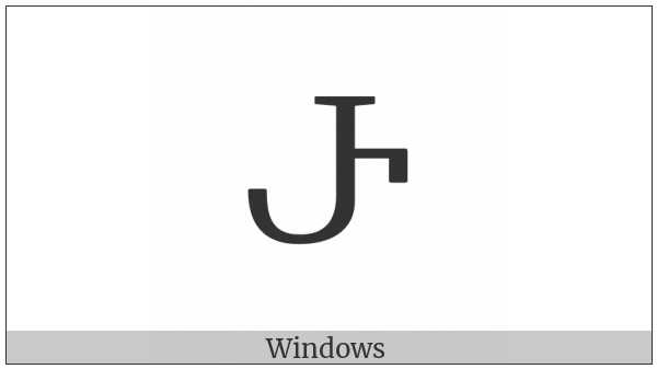 Georgian Capital Letter Rae on various operating systems