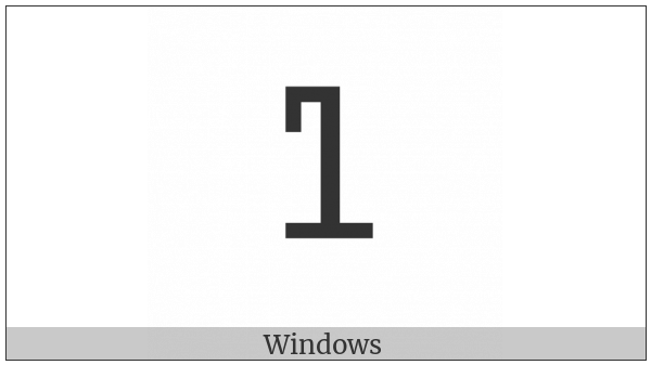 Bamum Letter Tet on various operating systems