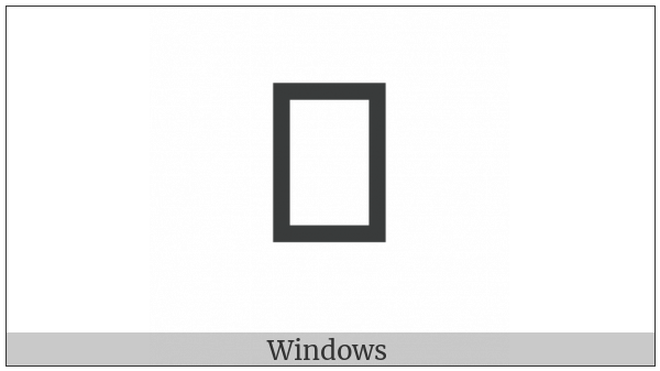 Bamum Letter Faamae on various operating systems