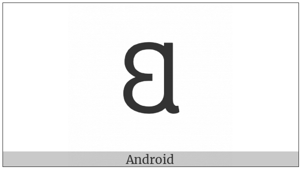 Latin Capital Letter Volapuk Ae on various operating systems