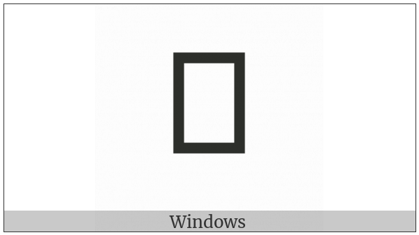 Syloti Nagri Sign Hasanta on various operating systems