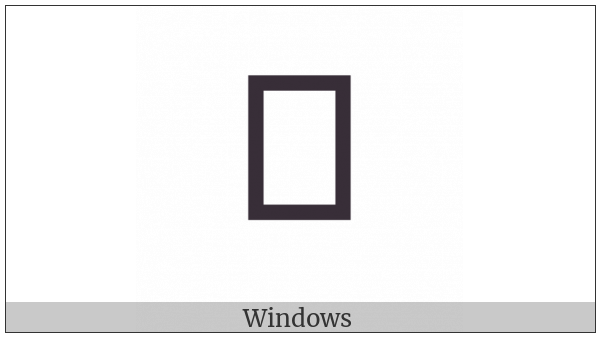 North Indic Fraction One Eighth on various operating systems