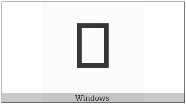 Saurashtra Letter Ssa on various operating systems