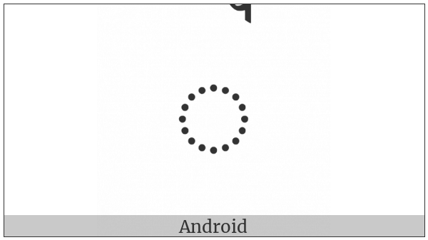 Combining Devanagari Letter Pa on various operating systems