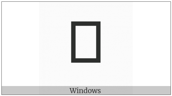 Javanese Letter Ba on various operating systems