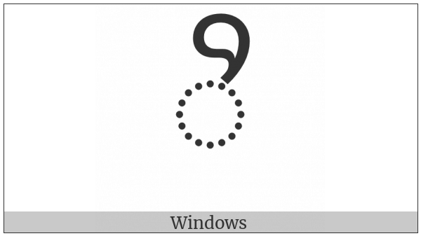 Cham Vowel Sign I on various operating systems