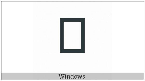 Tai Viet Letter Low No on various operating systems