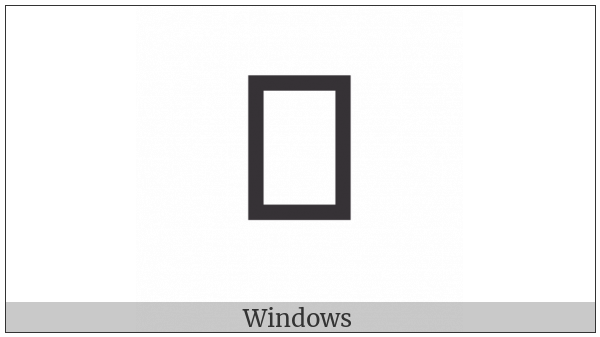 Tai Viet Letter High Lo on various operating systems