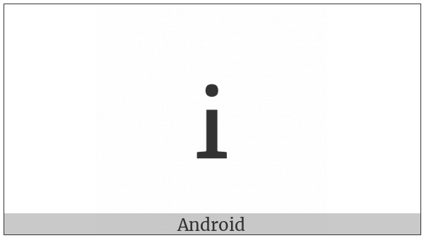 Cherokee Small Letter V on various operating systems